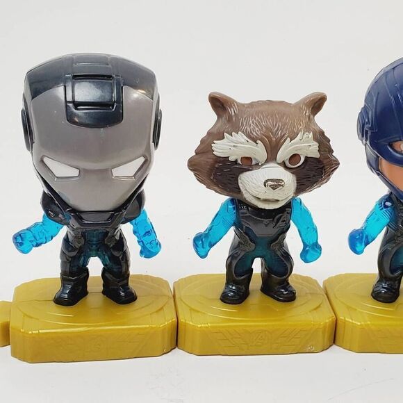 Marvel Avengers 2019 McDonalds Happy meal Toy lot - Picture 3 of 6